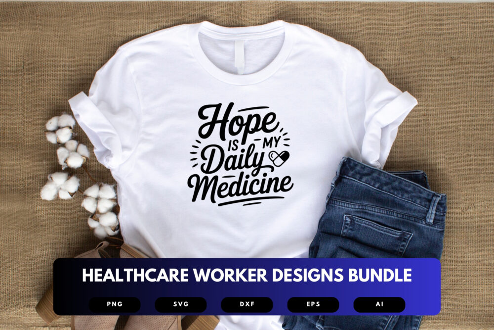 Healthcare Worker SVG Bundle | Medical Quotes , Nurse Doctor Cut Files for Cricut & Sublimation - Image 4