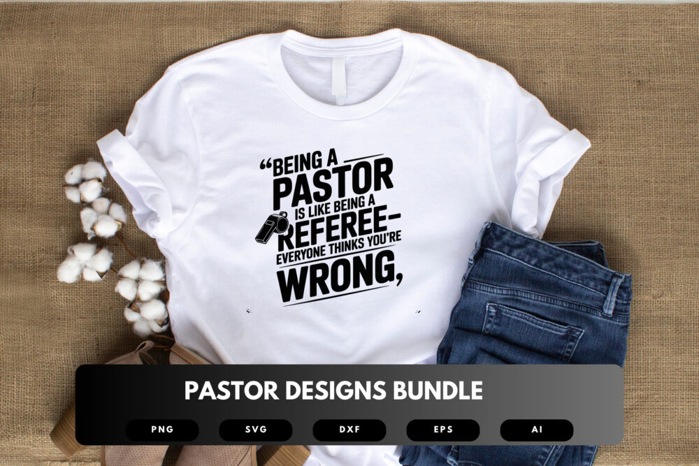 Pastor SVG Bundle | Faith Quotes, Christian Church Cut Files for Cricut, Sublimation & Printables - Image 3