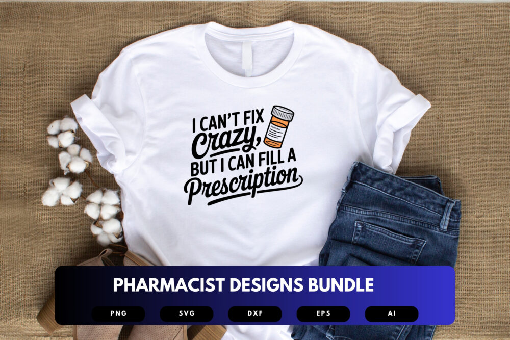 Pharmacist SVG Bundle | Pharmacy Quotes, Medicine Clipart , Silhouette Cut Files for Cricut & Sublimation - Image 4