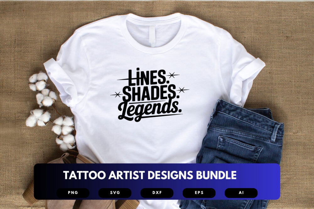Tattoo Artist SVG Bundle | Ink , Tattoo Clipart, Artist Quote Cut Files for Cricut & Sublimation - Image 4