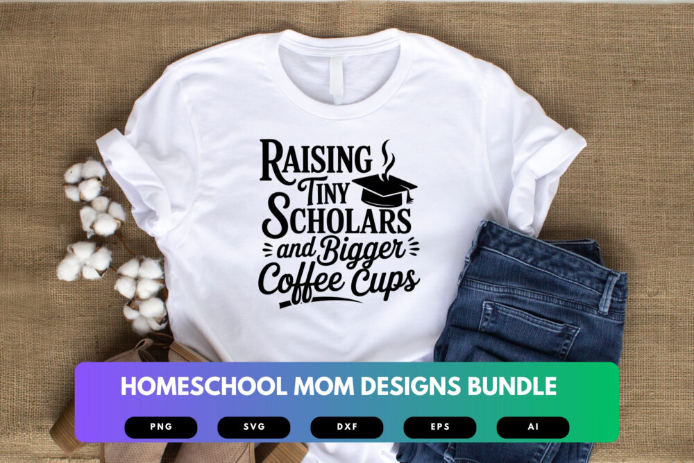 Homeschool Mom SVG Bundle | Funny Homeschooling Quotes , Cut Files for Cricut, Sublimation & DIY Crafts - Image 4