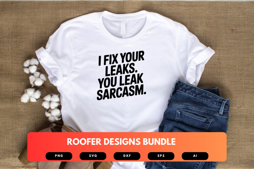 Roofer SVG Bundle | Roofing Contractor Quotes , Construction Cut Files for Cricut, Sublimation & DIY Crafts - Image 4