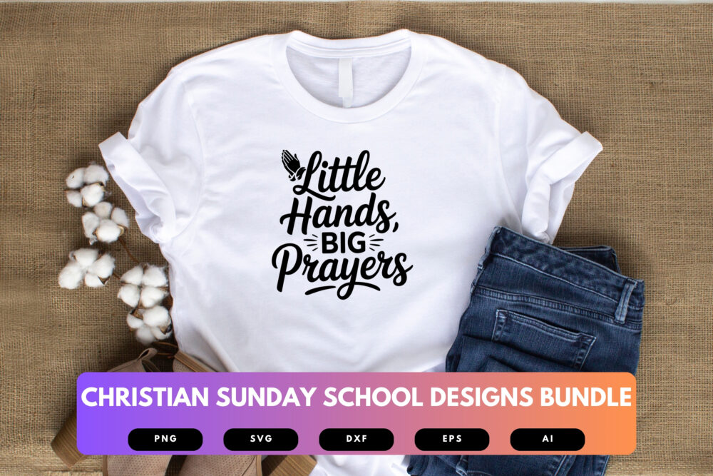 Christian Sunday School SVG Bundle | Bible Lesson Clipart, Faith Cut Files for Cricut & Sublimation - Image 3