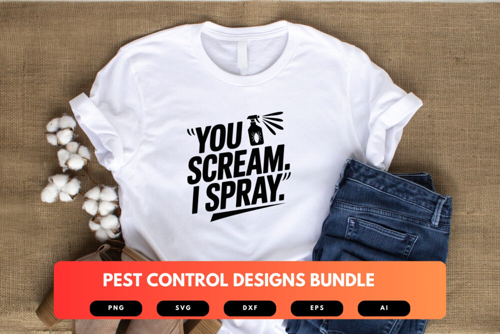 Pest Control SVG Bundle | Exterminator Clipart, Pest Removal Silhouette Cut Files for Cricut & Sublimation - Image 4