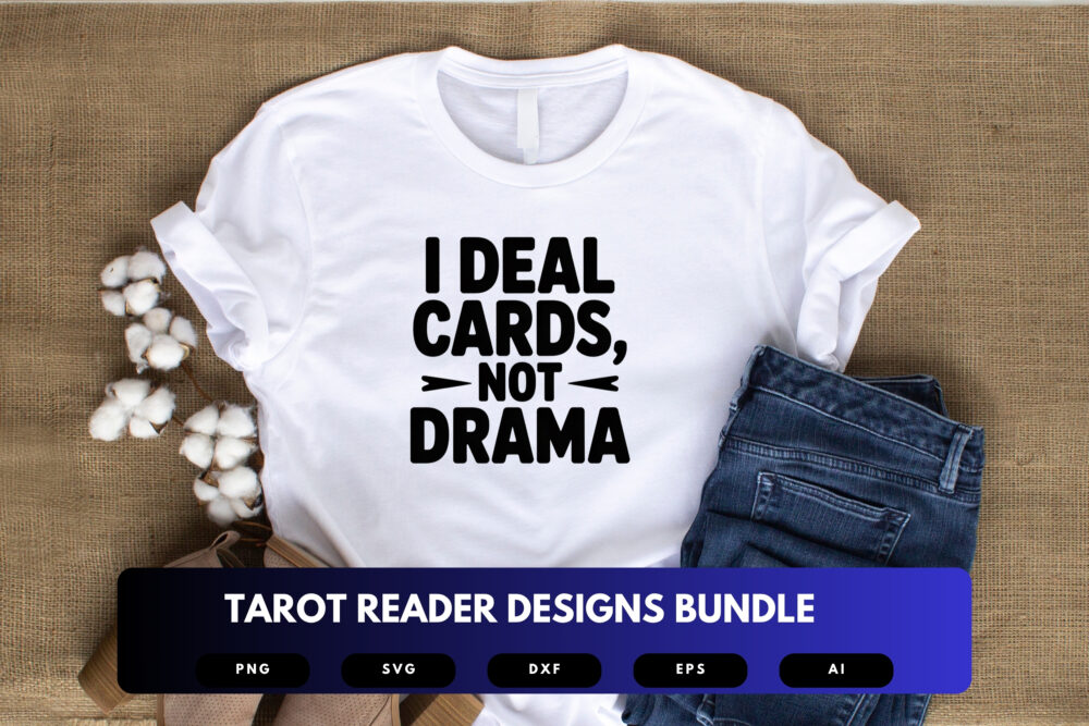 Tarot Reader SVG Bundle | Mystic Card Clipart, Fortune Teller Silhouette Cut Files for Cricut & Sublimation - Image 4