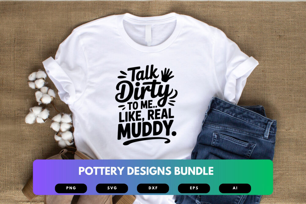 Pottery SVG Bundle | Ceramic Artist Clipart, Clay Craft Silhouette Cut Files for Cricut & Sublimation - Image 4
