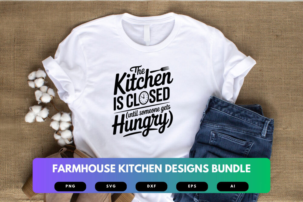 Farmhouse Kitchen SVG Bundle | Rustic Cooking , Home Decor Cut Files for Cricut & Sublimation - Image 4