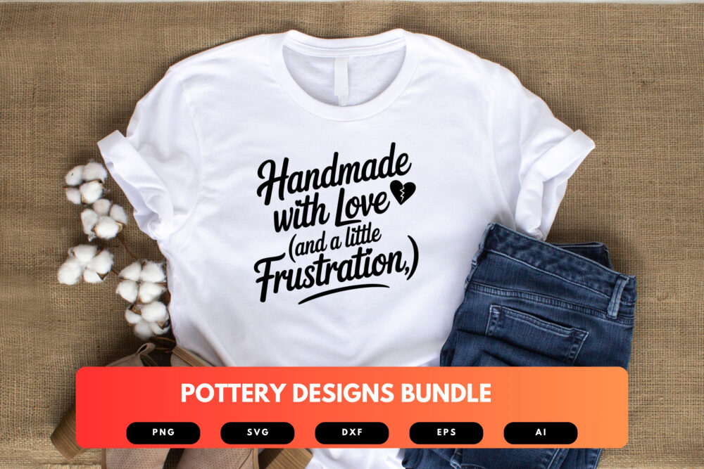 Pottery SVG Bundle | Ceramic , Clay Art Cut Files for Cricut, Sublimation & Craft Projects - Image 4