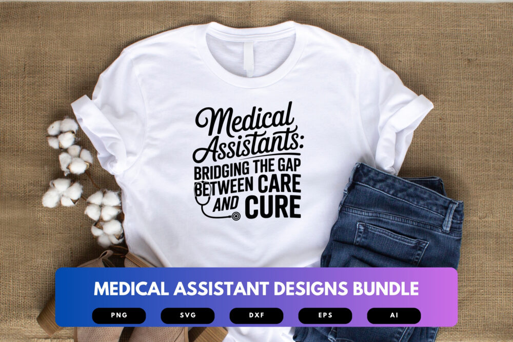 Medical Assistant SVG Bundle | Healthcare Quotes, Clinic Staff Cut Files for Cricut, Silhouette & Sublimation - Image 3