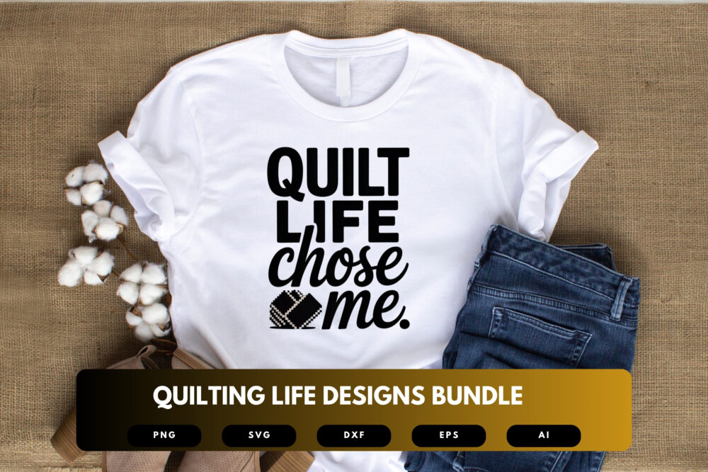 Quilting Life SVG Bundle | Cozy Sewing Quotes, Patchwork Clipart and Fabric Crafter Cut Files for Cricut & Sublimation - Image 3