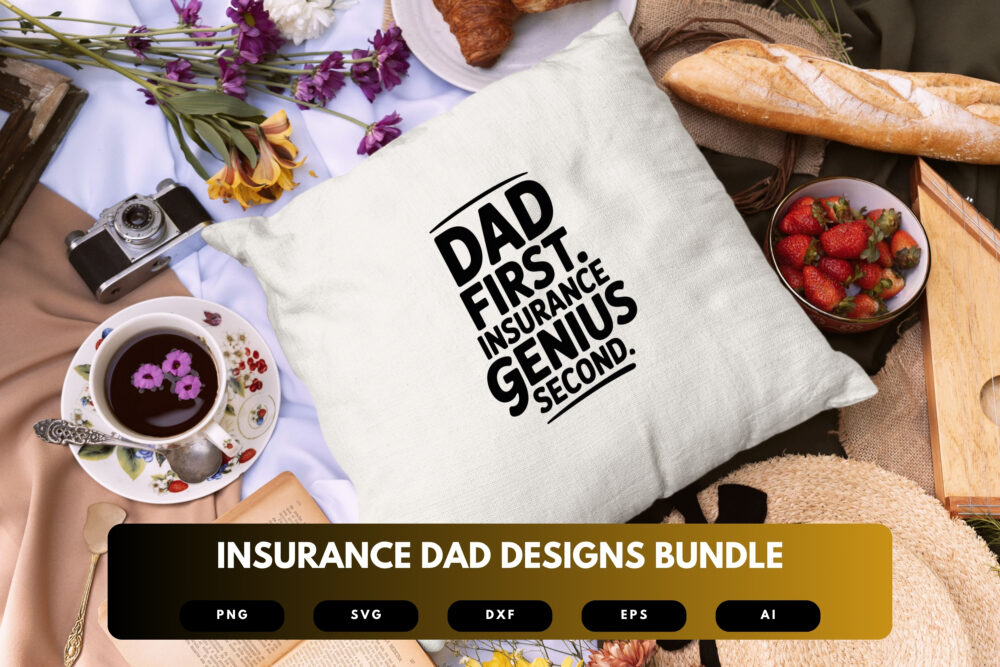 Insurance Dad SVG Bundle | Funny Insurance Agent Quotes, Dad Life Cut Files for Cricut & Sublimation - Image 2