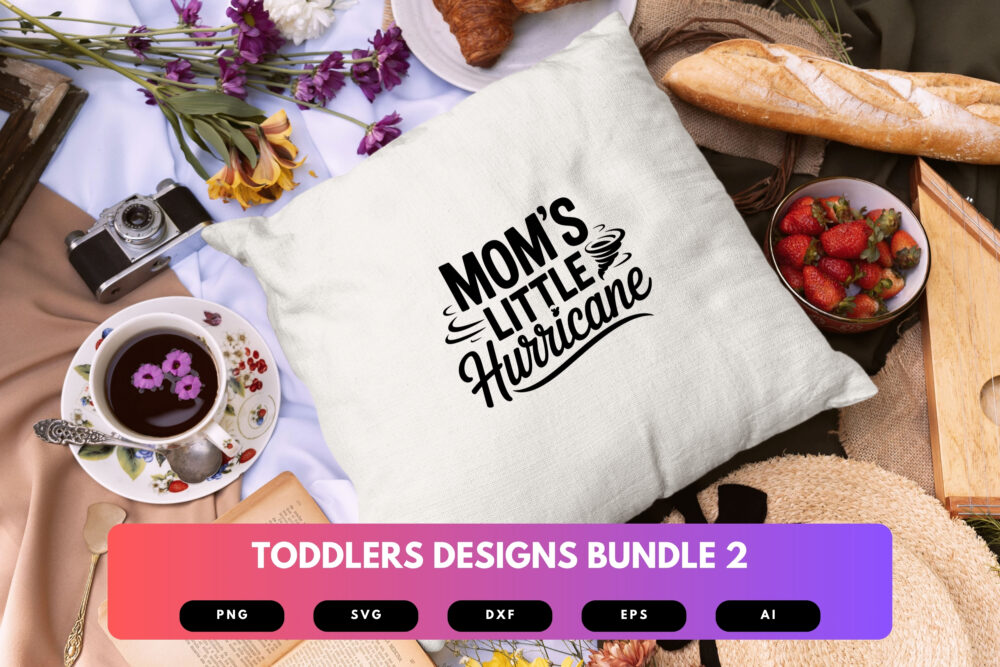 Toddler SVG Bundle | Funny Toddler Quotes, Cute Baby Clipart for Cricut & Sublimation - Image 2