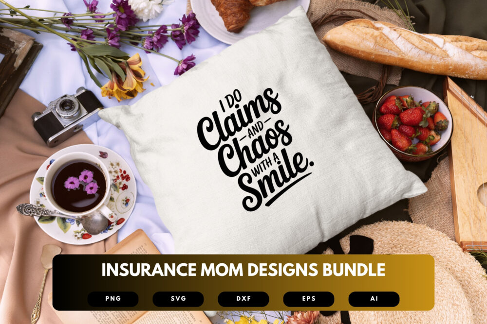Insurance Mom SVG Bundle | Funny Insurance Agent Quotes, Mom Life Cut Files for Cricut & Sublimation - Image 2