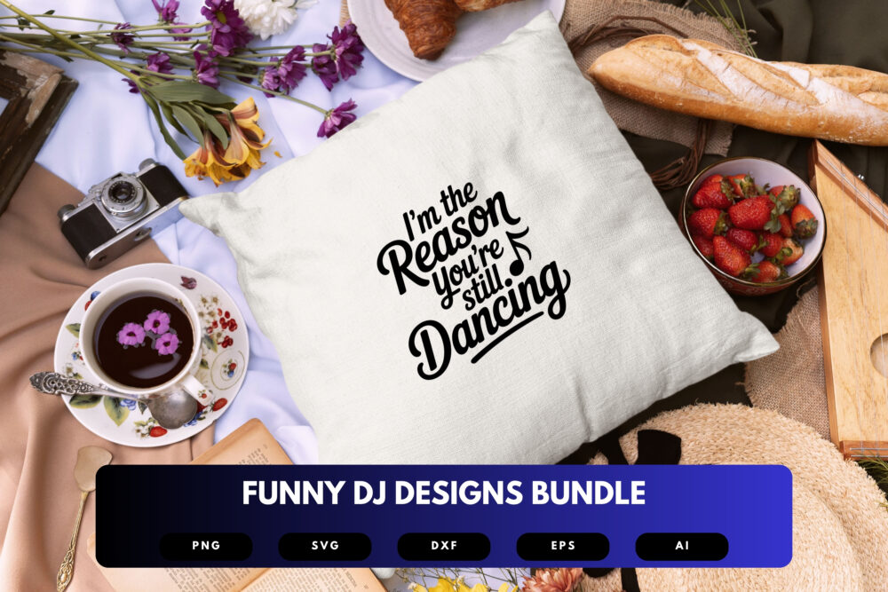 Funny DJ SVG Bundle | Hilarious Music and Party Quote Designs, DJ Clipart Cut Files for Cricut & Sublimation - Image 2