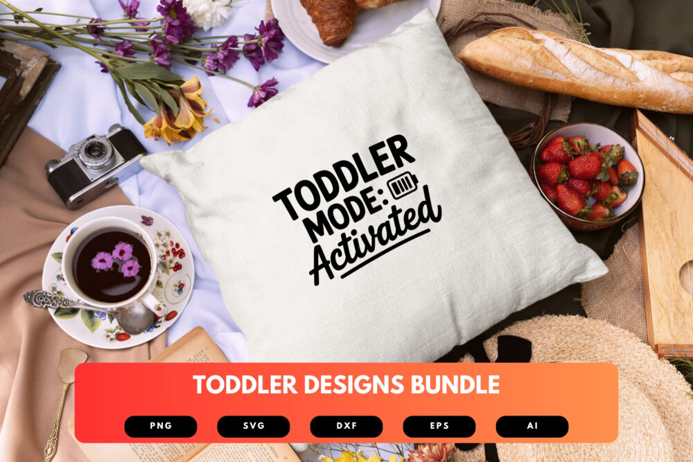 Toddler SVG Bundle | Cute and Funny Toddler Quotes, Kids Clipart , Silhouette Cut Files for Cricut & Sublimation - Image 3