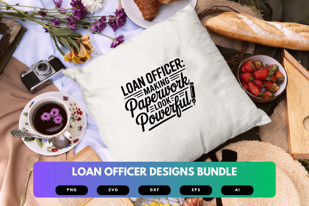 Loan Officer SVG Bundle | Mortgage Lender Clipart, Finance Quotes , Sales Cut Files for Cricut & Sublimation - Image 3