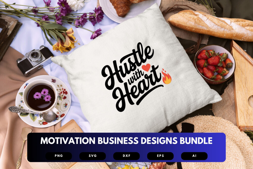 Motivational Business SVG Bundle | Entrepreneur Quotes, Hustle Mindset Clipart , Success Cut Files for Cricut & Sublimation - Image 3