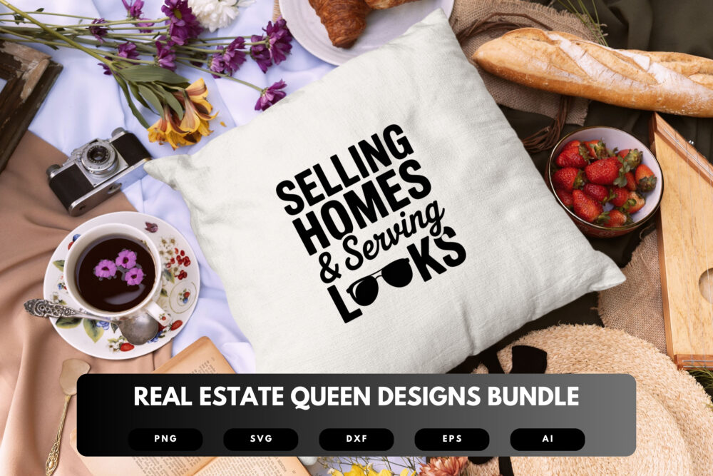 Real Estate Queen SVG Bundle | Luxury Realtor Clipart, Boss Lady Quotes , Realtor Life Cut Files for Cricut & Sublimation - Image 3