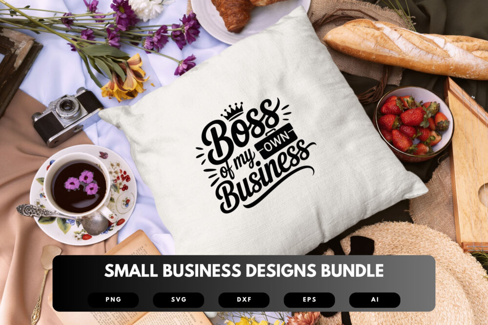 Small Business SVG Bundle | Entrepreneur Quotes, Startup Clipart , Motivational Cut Files for Cricut & Sublimation - Image 3