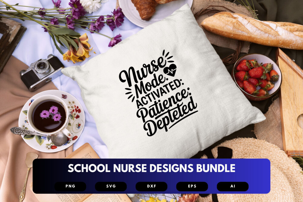 School Nurse SVG Bundle | Nursing Quotes , Healthcare Cut Files for Cricut, Sublimation & DIY Crafts - Image 3