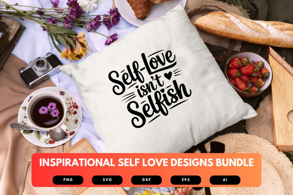 Inspirational Self Love SVG Bundle | Motivational Quotes Clipart, Positive Affirmation Cut Files for Cricut & Sublimation - Image 3