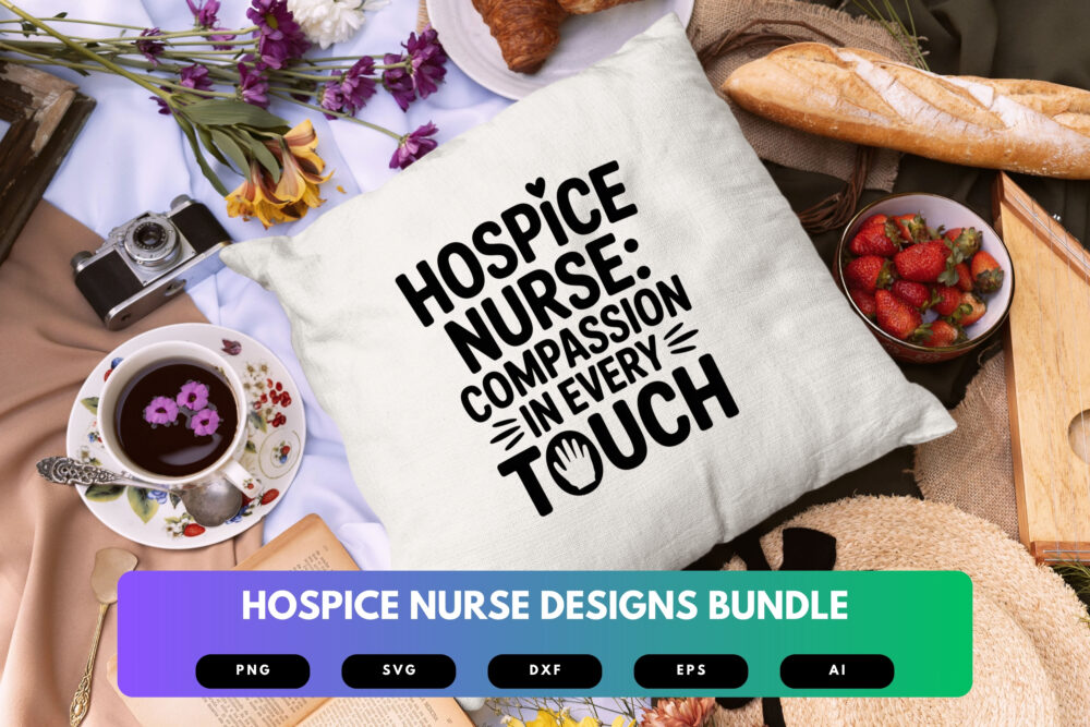 Hospice Nurse SVG Bundle | Nurse Life Quotes, Medical Clipart , Cut Files for Cricut & Sublimation - Image 3