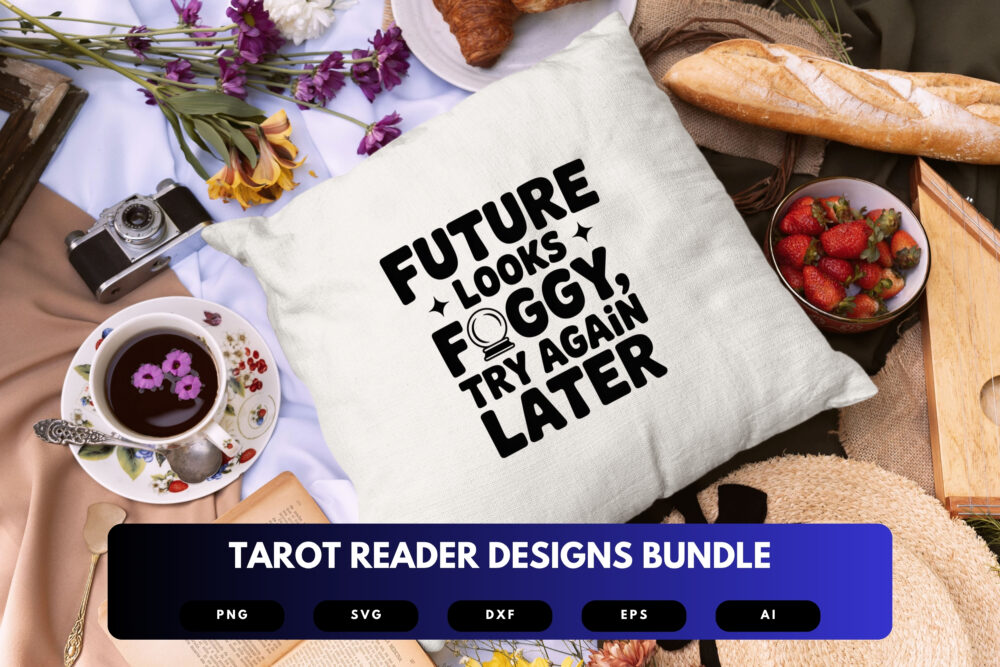 Tarot Reader SVG Bundle | Mystic Card Clipart, Fortune Teller Silhouette Cut Files for Cricut & Sublimation - Image 3