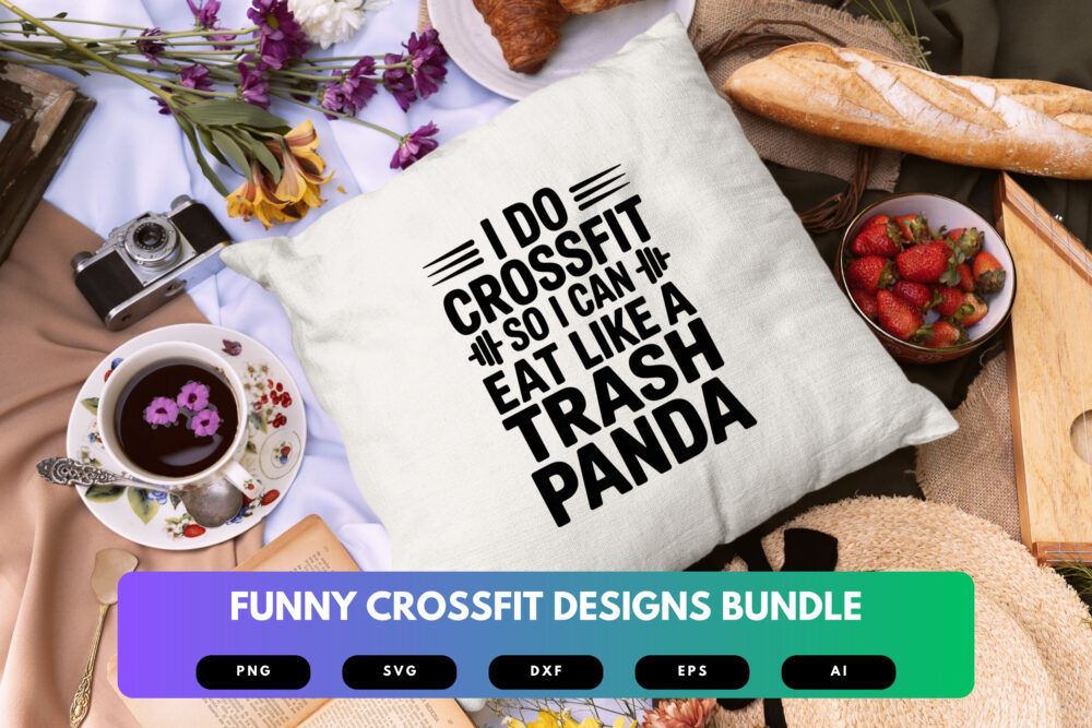 Funny CrossFit SVG Bundle | Workout Quotes , Gym Humor Cut Files for Cricut & Sublimation - Image 3