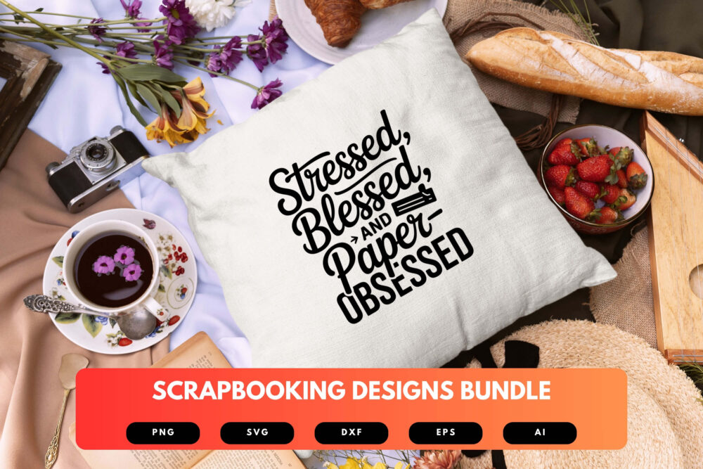 Scrapbooking SVG Bundle | Craft Paper Cut Files , Decorative Elements for Cricut & Silhouette - Image 3