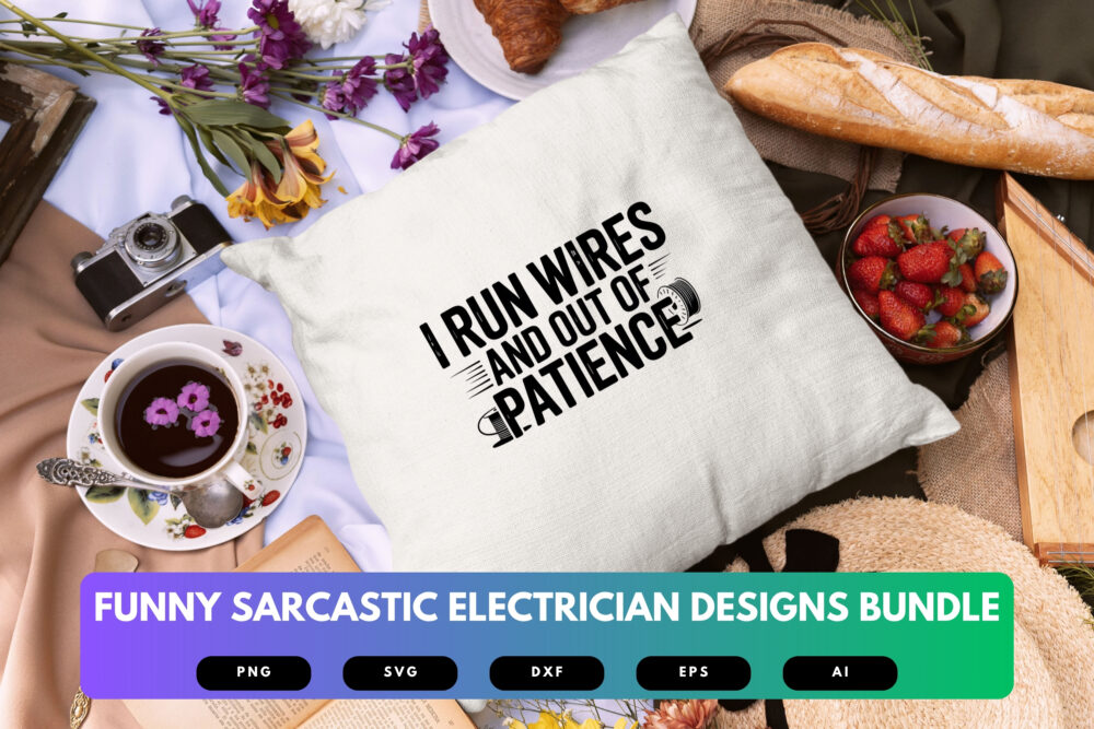 Electrician SVG Bundle | Funny Electrical Quotes, Sarcastic Cut Files for Cricut & Sublimation - Image 3