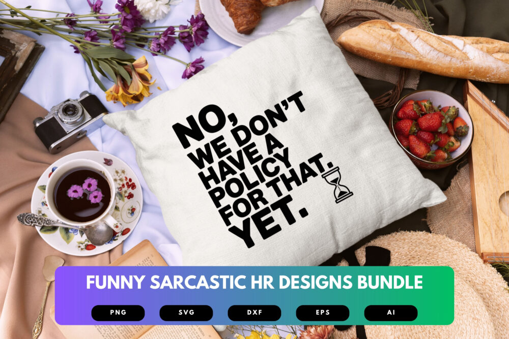 HR SVG Bundle | Funny Human Resources Quotes, Sarcastic Workplace Cut Files for Cricut & Sublimation - Image 3