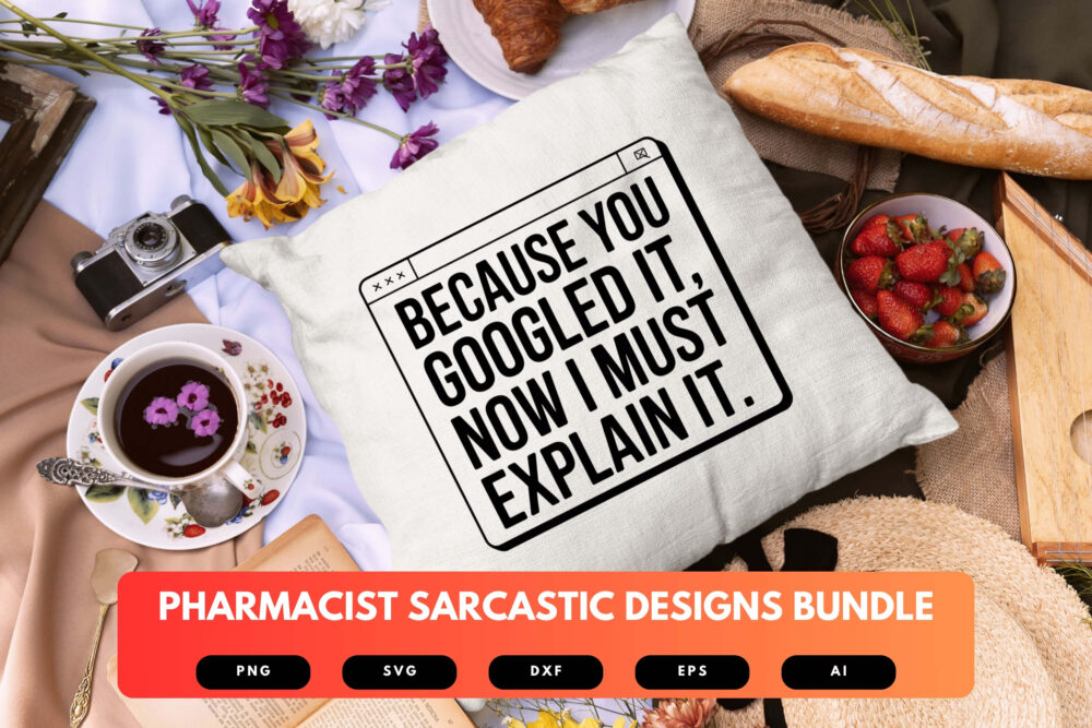 Pharmacist SVG Bundle | Sarcastic Pharmacy Quotes, Funny Pharmacist Cut Files for Cricut & Sublimation - Image 3