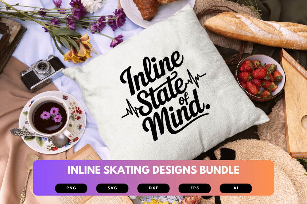 Inline Skating SVG Bundle | Rollerblade , Skater Life Cut Files for Cricut, Sublimation & Apparel - Image 3