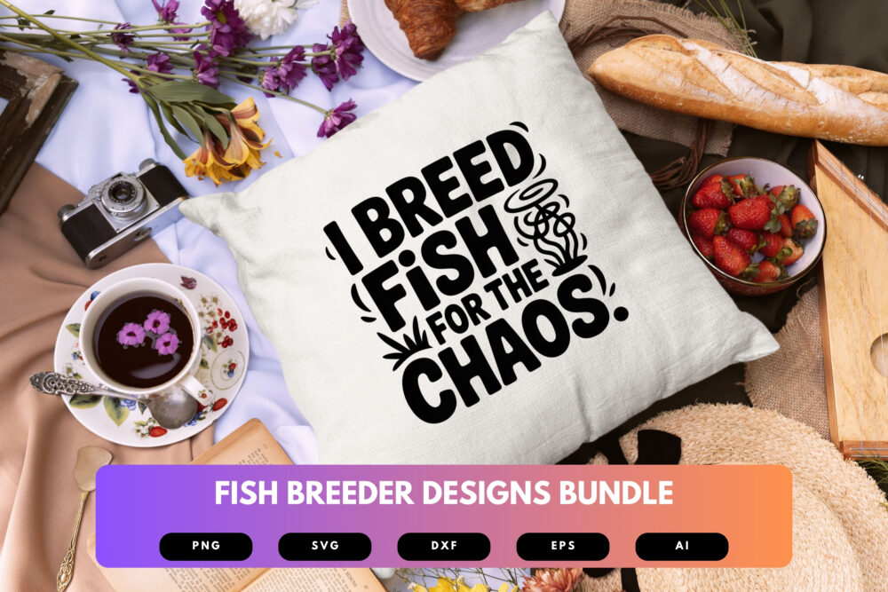 Fish Breeder SVG Bundle | Aquaculture , Aquarium Hobbyist Cut Files for Cricut, Sublimation & Apparel - Image 3