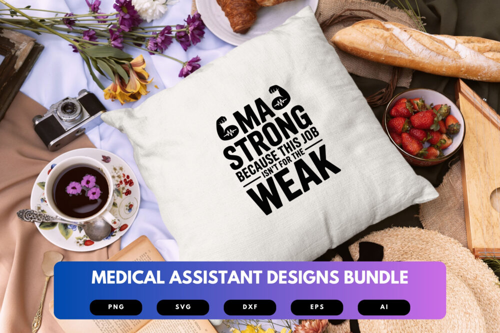Medical Assistant SVG Bundle | Healthcare Quotes, Clinic Staff Cut Files for Cricut, Silhouette & Sublimation - Image 2
