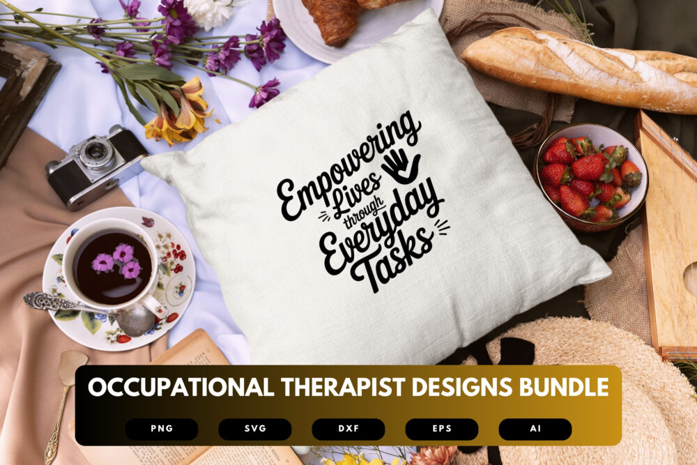 Occupational Therapist SVG Bundle | OT Quotes, Rehab Clinic Clipart and Therapy Cut Files for Cricut & Sublimation - Image 2